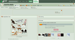 Desktop Screenshot of moonlite-adopts.deviantart.com