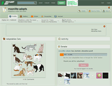 Tablet Screenshot of moonlite-adopts.deviantart.com