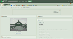 Desktop Screenshot of hakase-15.deviantart.com