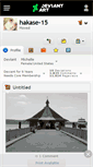 Mobile Screenshot of hakase-15.deviantart.com