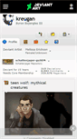 Mobile Screenshot of kreugan.deviantart.com