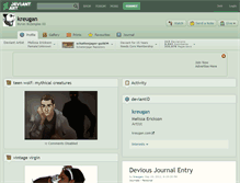 Tablet Screenshot of kreugan.deviantart.com