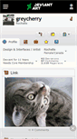 Mobile Screenshot of greycherry.deviantart.com