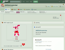 Tablet Screenshot of mmdidolmasterstar.deviantart.com