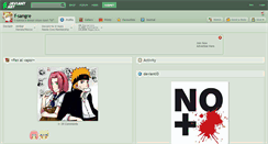 Desktop Screenshot of f-sangre.deviantart.com