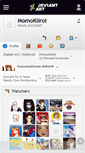 Mobile Screenshot of momokiiroi.deviantart.com