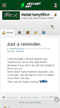 Mobile Screenshot of metal-ismylife.deviantart.com