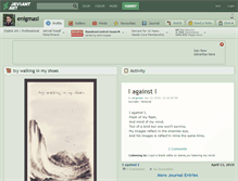 Tablet Screenshot of enigmasi.deviantart.com