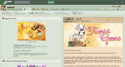 Desktop Screenshot of jadiner.deviantart.com