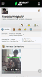 Mobile Screenshot of frankitowrightrp.deviantart.com