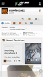 Mobile Screenshot of cookiespazz.deviantart.com