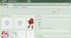 Desktop Screenshot of mxbot.deviantart.com