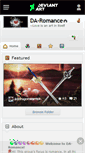 Mobile Screenshot of da-romance.deviantart.com