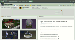 Desktop Screenshot of dragaodepapel.deviantart.com