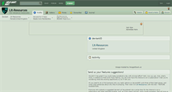 Desktop Screenshot of lit-resources.deviantart.com