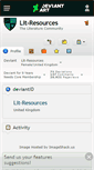 Mobile Screenshot of lit-resources.deviantart.com