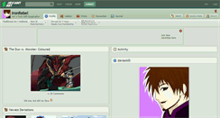 Desktop Screenshot of ironrebel.deviantart.com