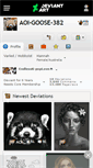 Mobile Screenshot of aoi-goose-382.deviantart.com