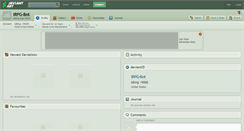 Desktop Screenshot of irpg-bot.deviantart.com