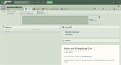 Desktop Screenshot of absollovestamp2.deviantart.com