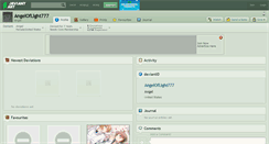 Desktop Screenshot of angeloflight777.deviantart.com