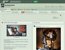 Tablet Screenshot of flavioluccisano.deviantart.com