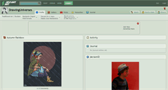 Desktop Screenshot of drawinguniverses.deviantart.com