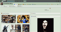 Desktop Screenshot of giovannimicarelli.deviantart.com