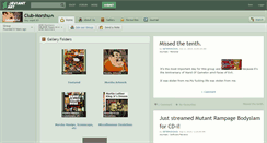 Desktop Screenshot of club-morshu.deviantart.com