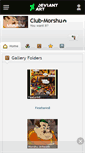 Mobile Screenshot of club-morshu.deviantart.com