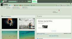 Desktop Screenshot of mozim.deviantart.com