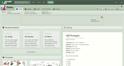 Desktop Screenshot of ekiaku.deviantart.com