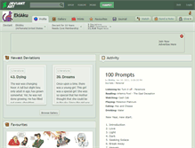 Tablet Screenshot of ekiaku.deviantart.com