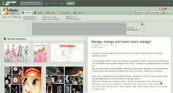 Desktop Screenshot of kibate.deviantart.com