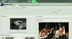Desktop Screenshot of alcoholic-smoke.deviantart.com