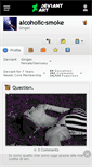 Mobile Screenshot of alcoholic-smoke.deviantart.com