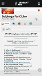 Mobile Screenshot of belphegorfanclub.deviantart.com