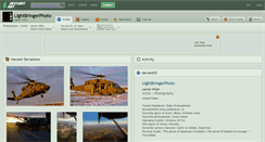 Desktop Screenshot of lightbringerphoto.deviantart.com