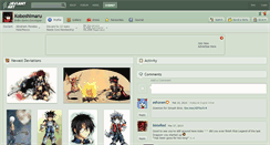 Desktop Screenshot of koboshimaru.deviantart.com