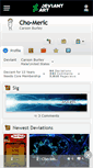 Mobile Screenshot of cho-meric.deviantart.com