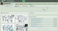 Desktop Screenshot of gamemasternpx.deviantart.com