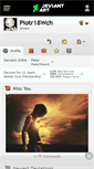 Mobile Screenshot of piotr18wch.deviantart.com