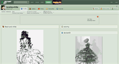 Desktop Screenshot of loveleywhite.deviantart.com