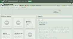 Desktop Screenshot of devilingprincess.deviantart.com