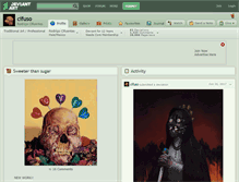 Tablet Screenshot of cifuso.deviantart.com