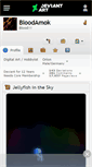 Mobile Screenshot of bloodamok.deviantart.com