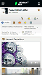 Mobile Screenshot of naked-but-safe.deviantart.com