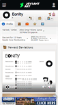 Mobile Screenshot of eonity.deviantart.com