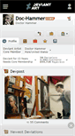 Mobile Screenshot of doc-hammer.deviantart.com