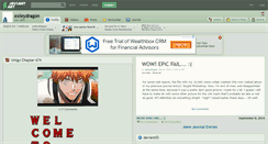 Desktop Screenshot of exleydragon.deviantart.com